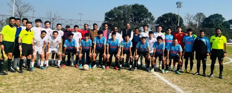 खड्ड स्टेडियम में ‘नार्थ ज़ोन खेलो इंडिया ट्रैवल फुटबॉल ट्रायल प्रतियोगिता’ का भव्य आगाज़, लद्दाख की शानदार जीत